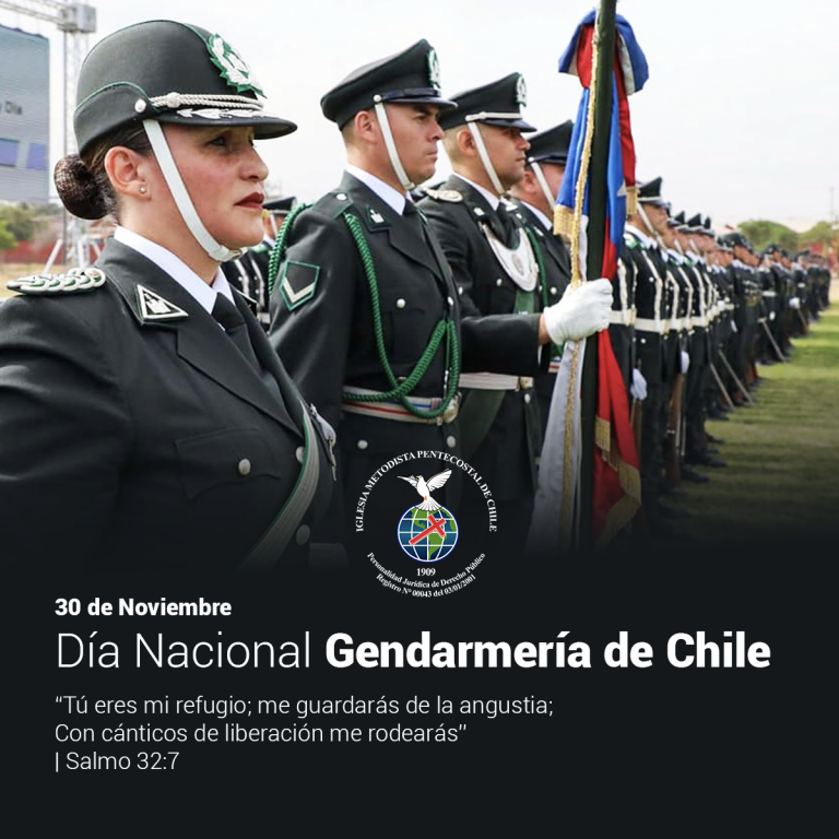 Saludo Por Día Nacional De Gendarmería De Chile Iglesia Metodista Pentecostal De Chile 6385